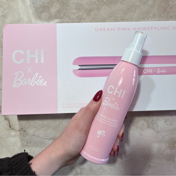 CHI Other - CHI x Barbie Hairstyling Iron (Straightener) & 44 Iron Guard